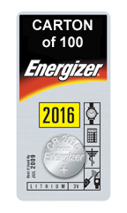 ENERGIZER CR2016 LITHIUM COIN BATTERY (Pack of 1)