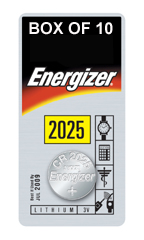 ENERGIZER CR2025 LITHIUM COIN BATTERY (Pack of 1)
