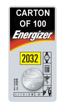 ENERGIZER CR2032 LITHIUM COIN BATTERY (Pack of 1)