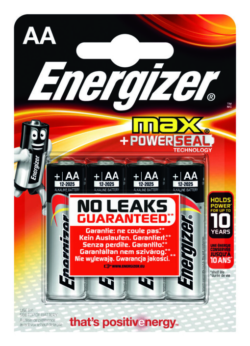 AA-LR6-MN1500 ENERGIZER MAX 4 pack