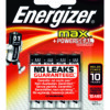 AAA-LR03-MN2400-ENERGIZER MAX (Pack of 4)